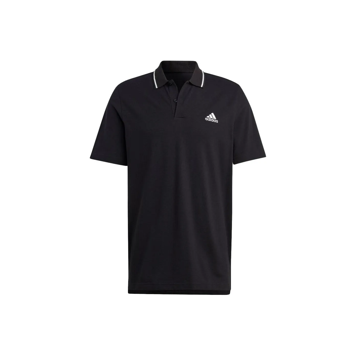 Adidas Мужское Поло Черное