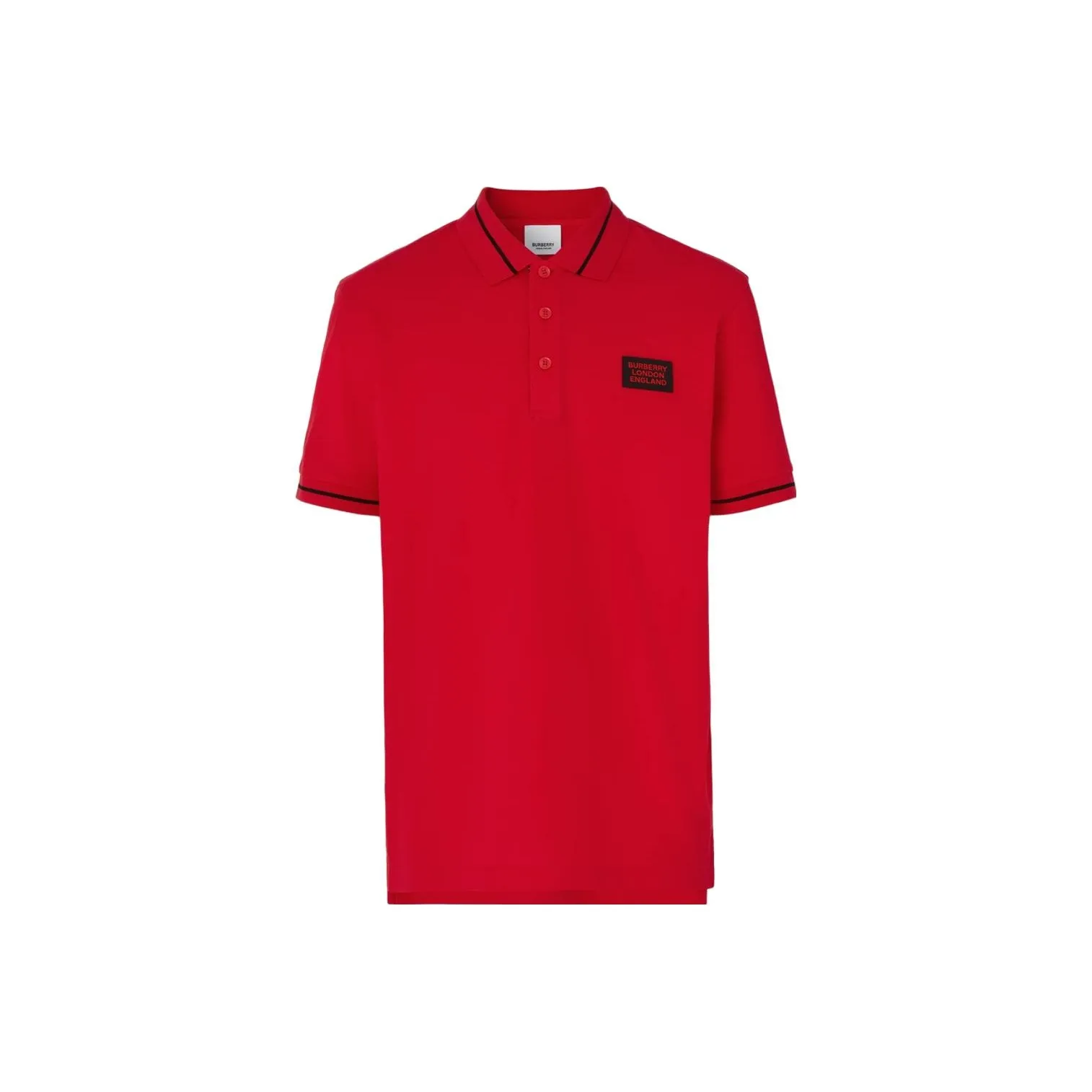 Burberry Polo Shirts Men's Red