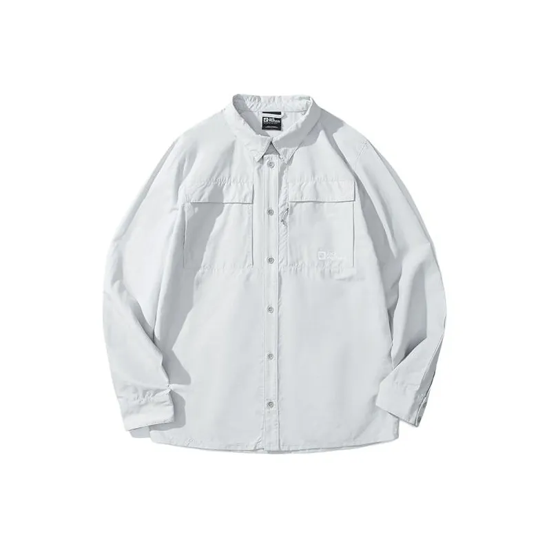 Jack Wolfskin Shirt Men's Cool Gray