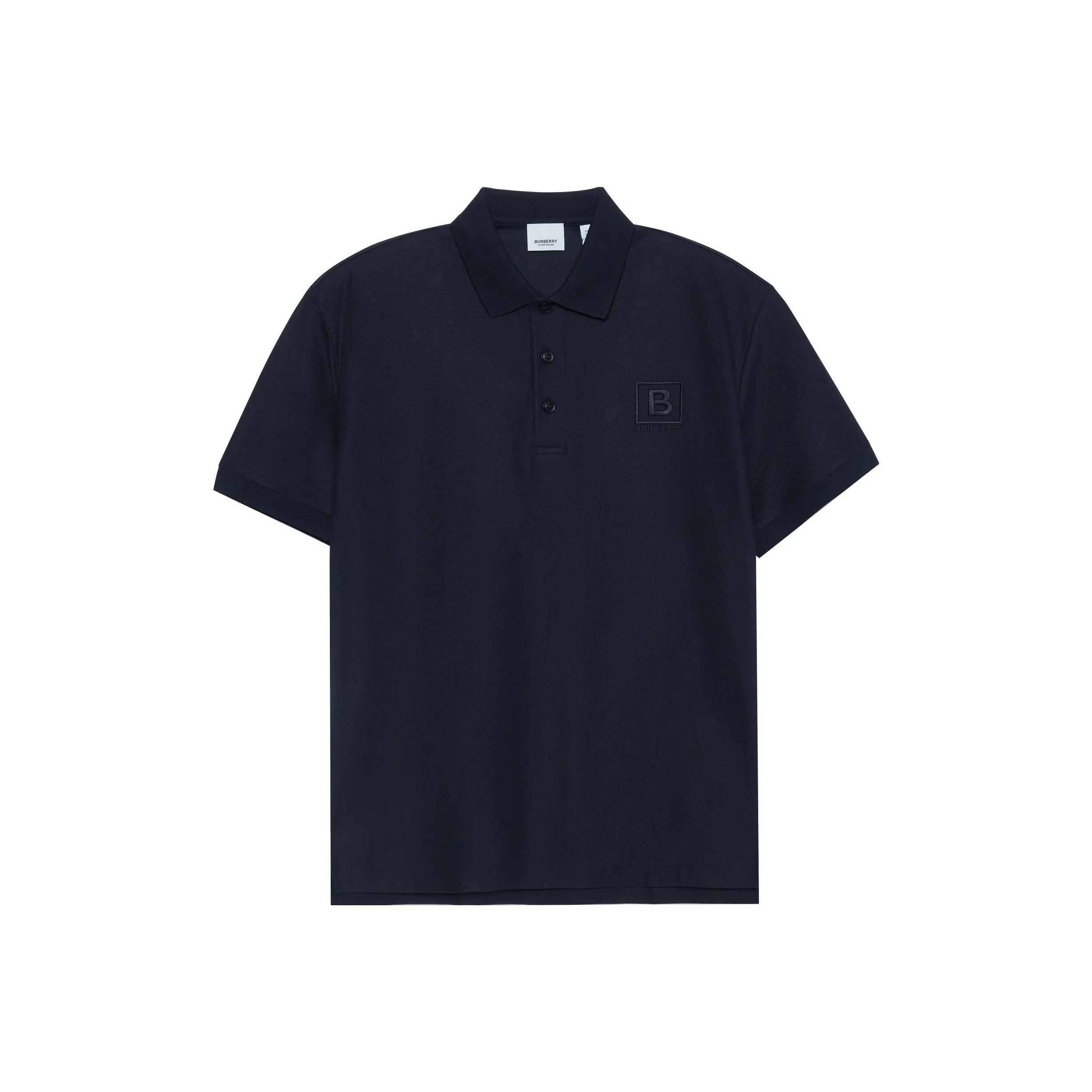 Burberry Letter Graphic Cotton Pique Polo Polo