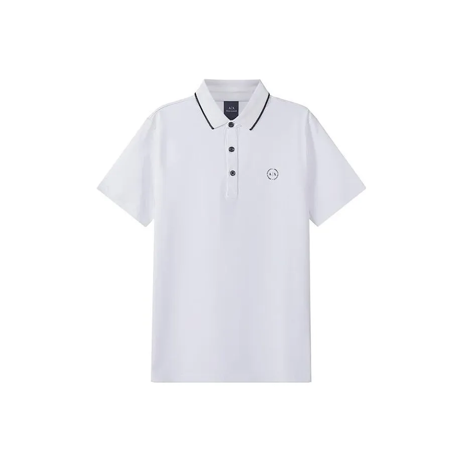 ARMANI EXCHANGE Polo Shirt Men's White