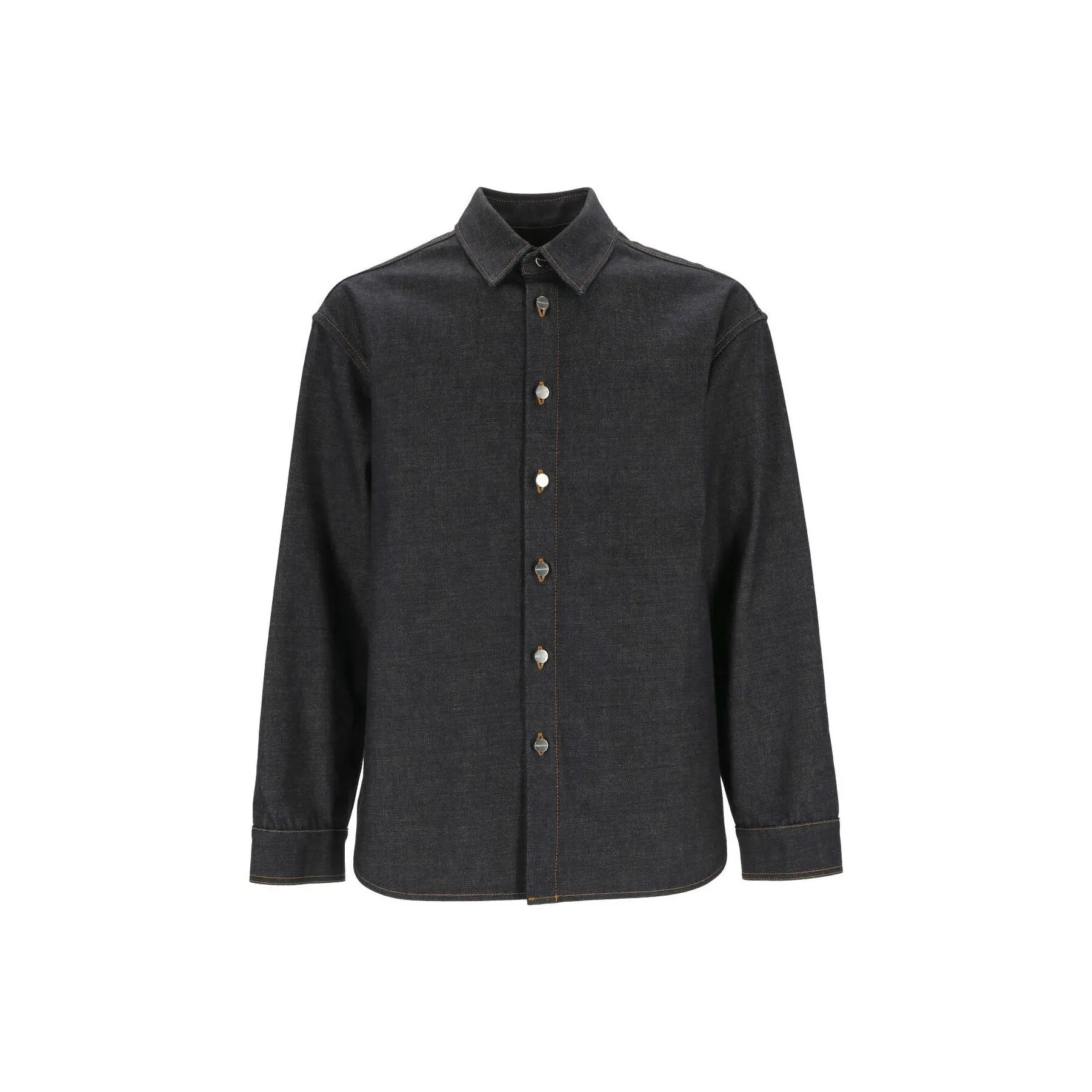 Ferragamo Long Sleeved Denim Shirt