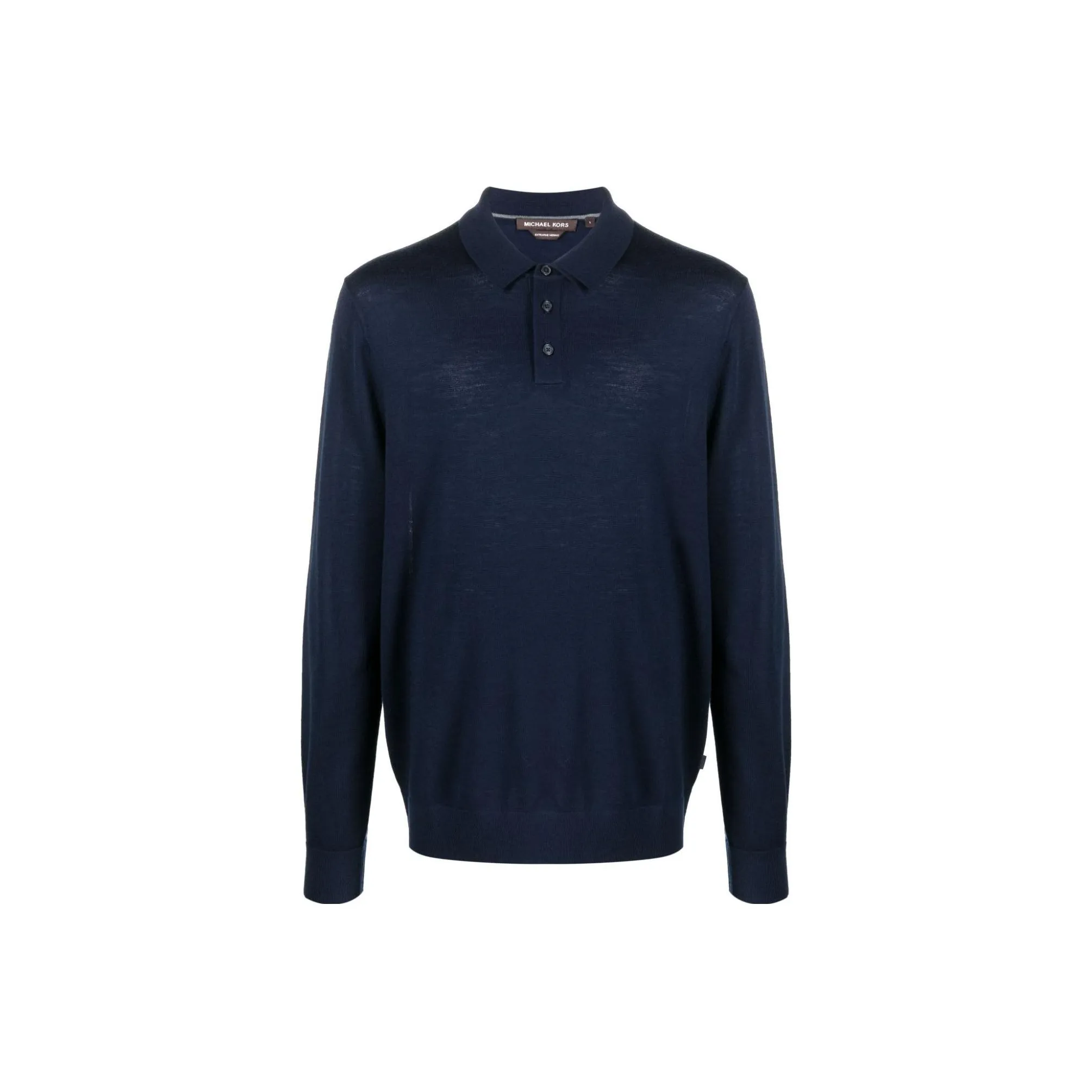 MICHAEL KORS Long Sleeved Knitted Polo Shirt