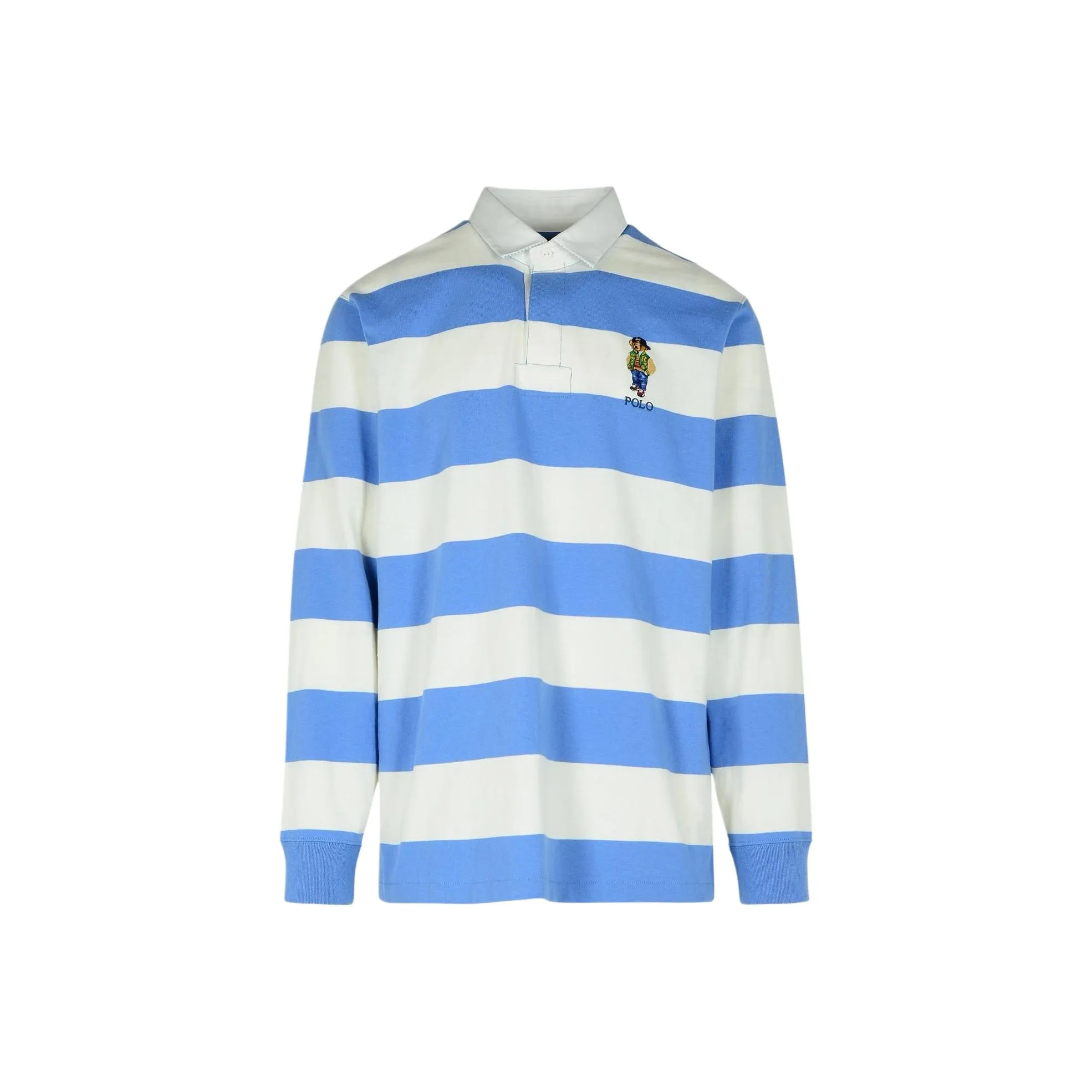 Polo Ralph Lauren Teddy Bear Printed Long Sleeved Polo Shirt