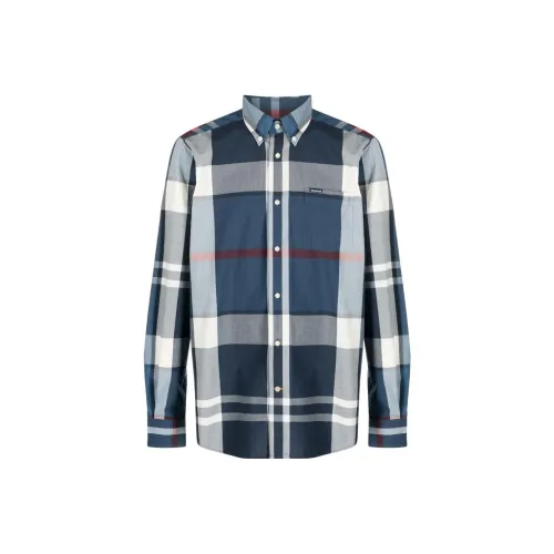 Barbour Синий Мужские Рубашки