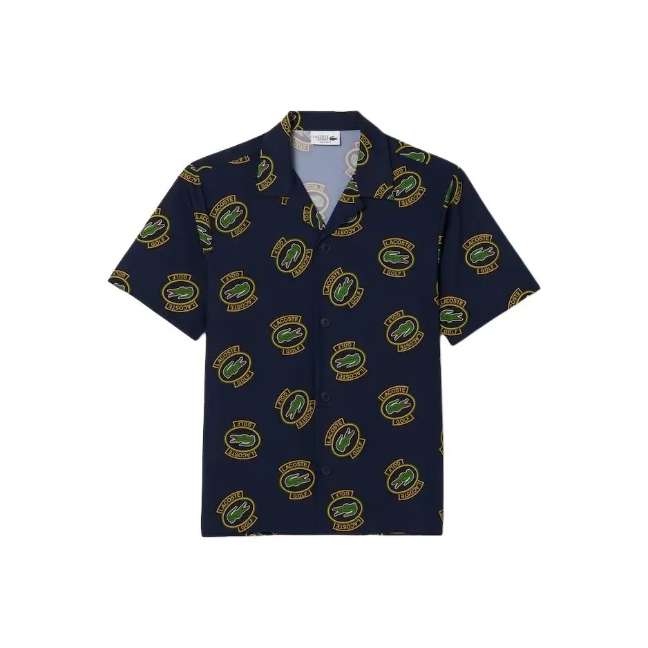 Рубашка Мужская LACOSTE Collaboration цвет морской синий