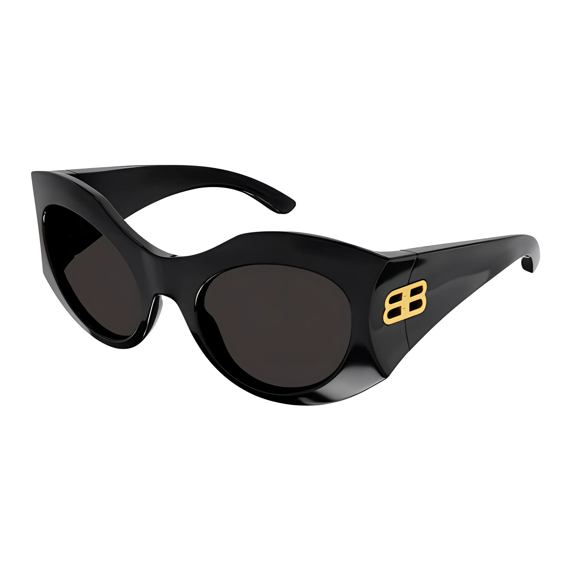 Balenciaga Hourglass Round Sunglasses