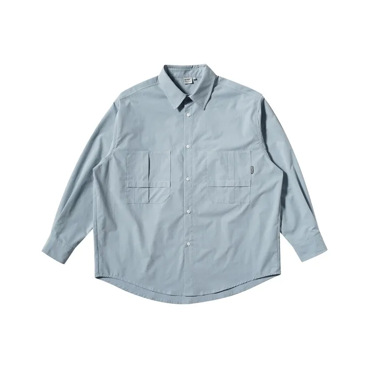 BUTTBILL Длинный рукав рубашка унисекс