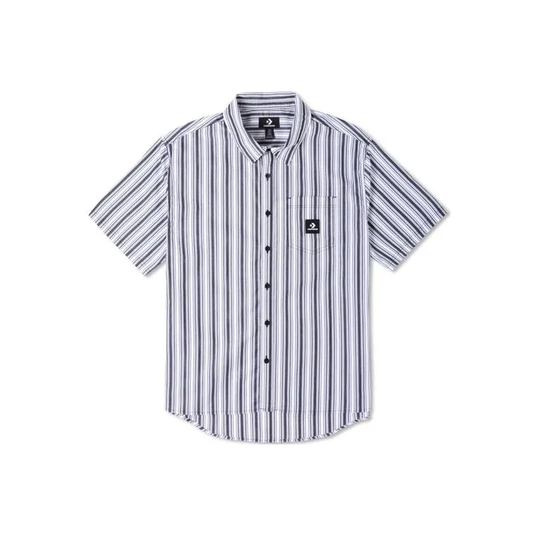 Конверс Синий Мужская Рубашка