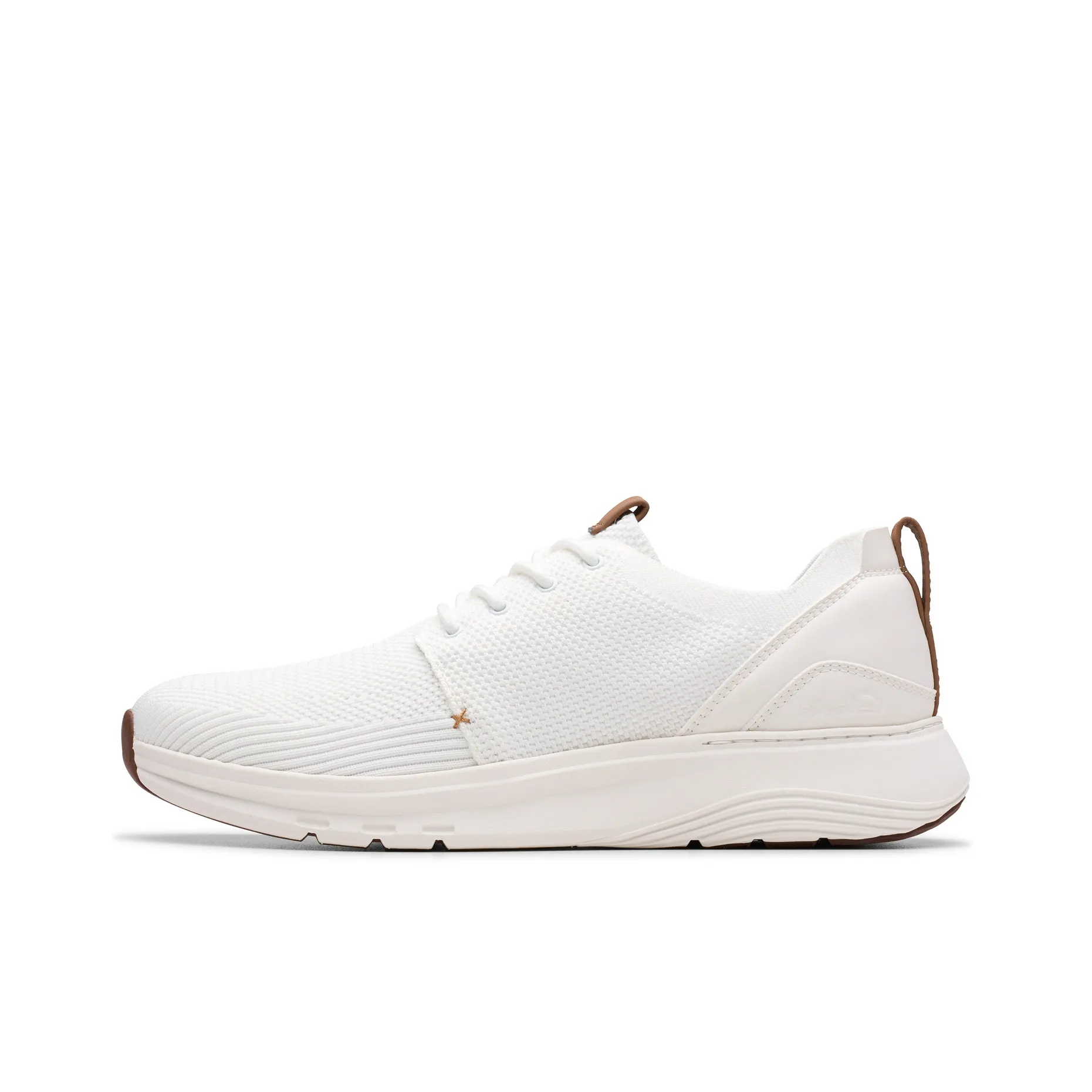 Clarks Низкий Топ Casual Мужской Белый