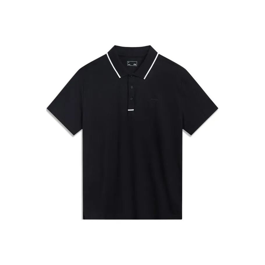 LiNing Sports Trend Series Polo Shirt Men's Black