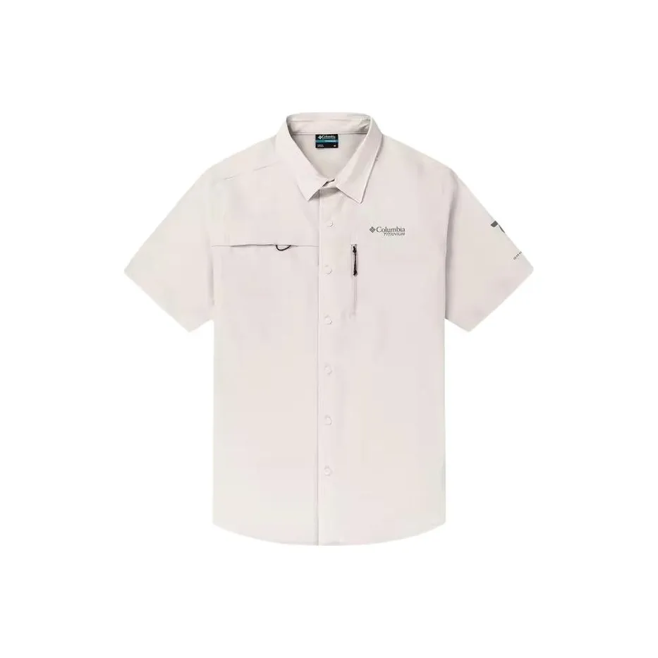 Columbia TITANIUM Shirt Men's White