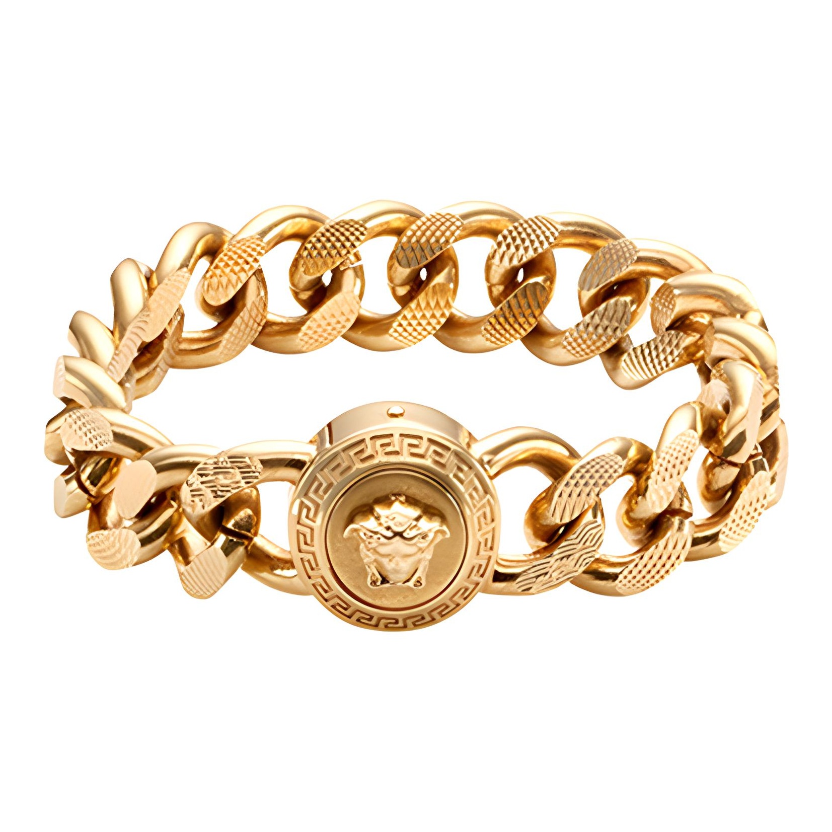versace ゴールドブレスレット メドゥーサ チェーン ブレスレット ゴールド | VERSACE JP