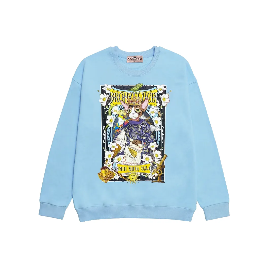 Bronze Lucia Толстовка Унисекс Небесно-голубой