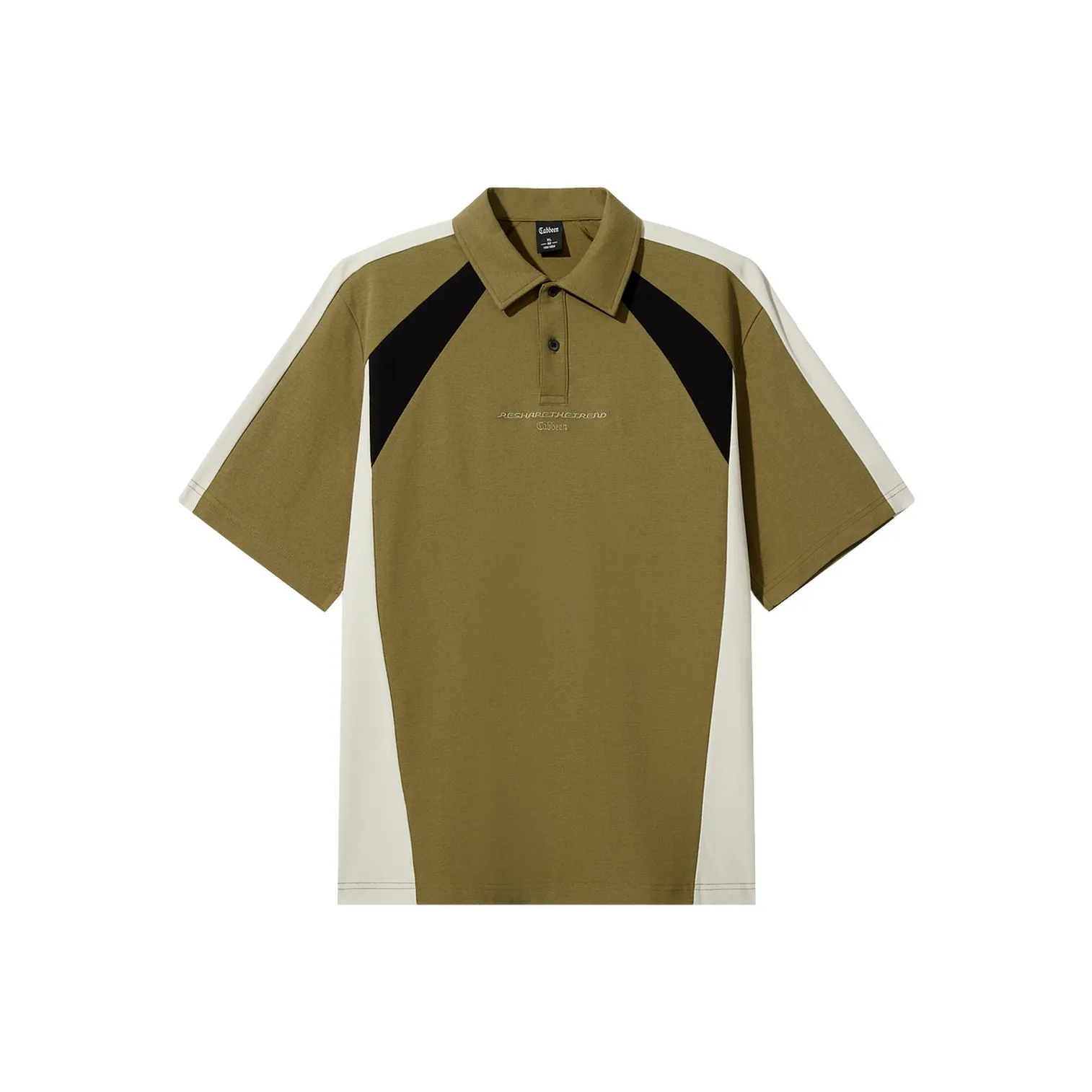 Cabbeen Polo Shirts Men's Cameo Brown Green 28