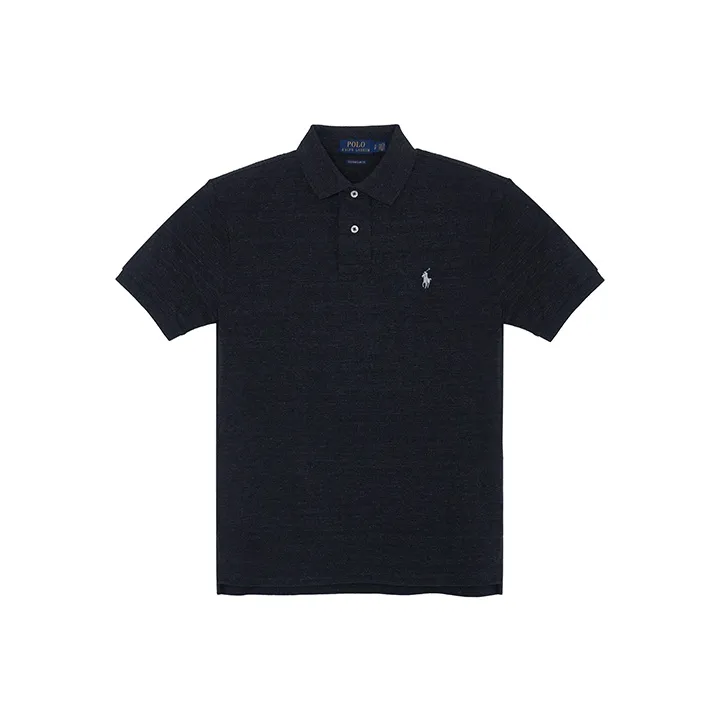 Polo Ralph Lauren Logo Embroidered Straight Hem Polo Shirt