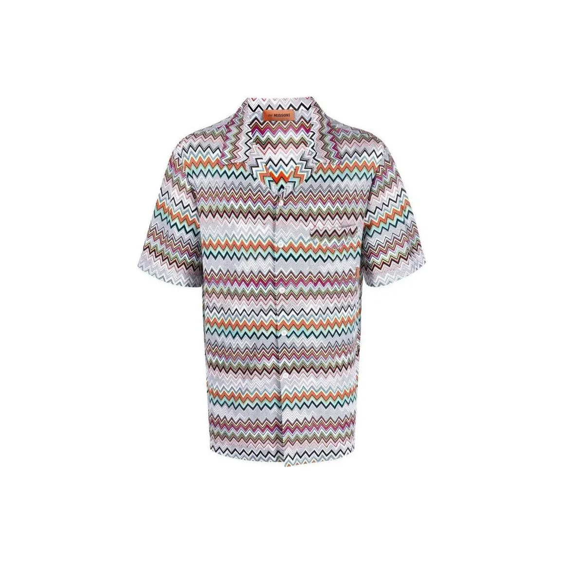 MISSONI Zig Zag Printed Short Sleeved Shirt