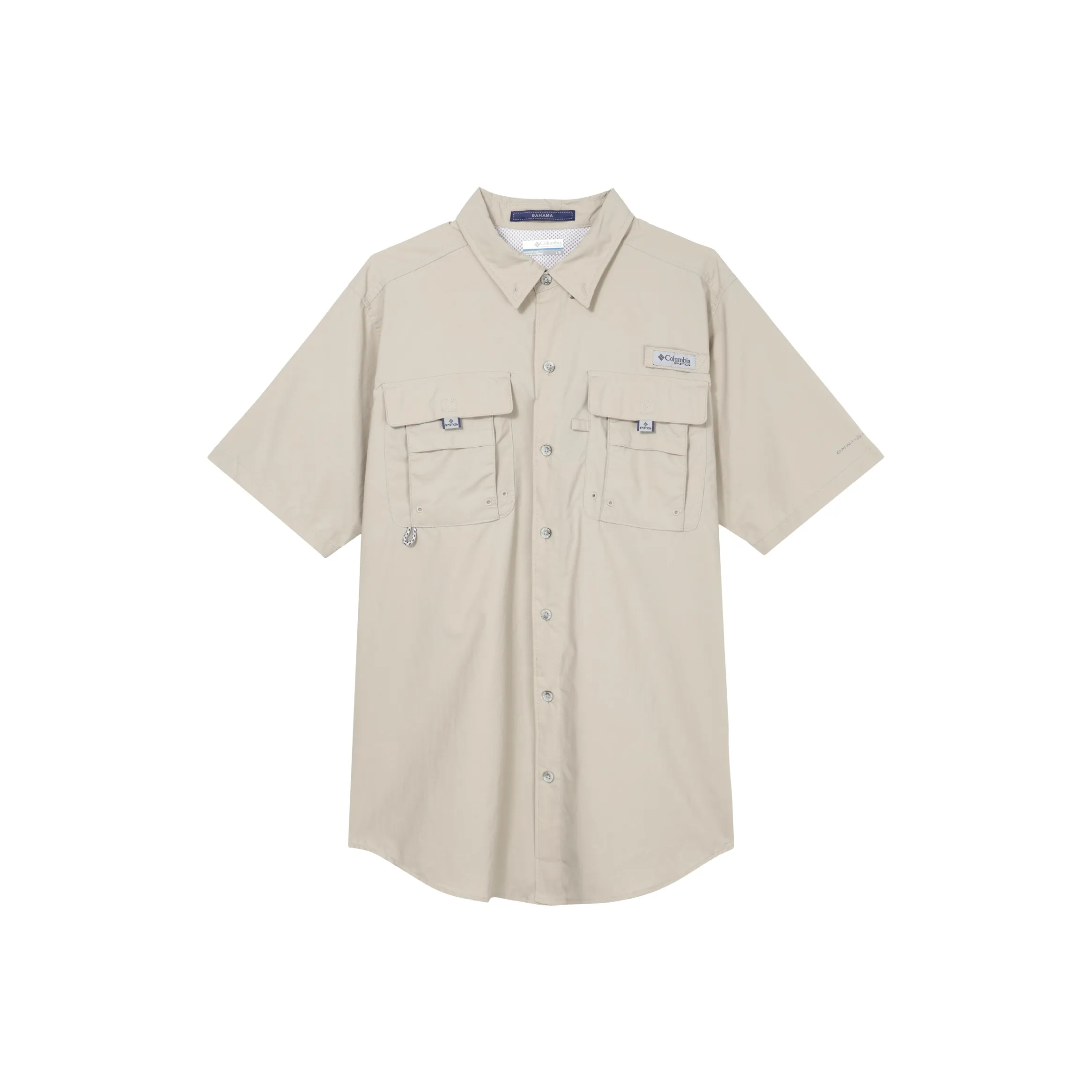 Коллаборация Columbia Хаки Мужские Рубашки