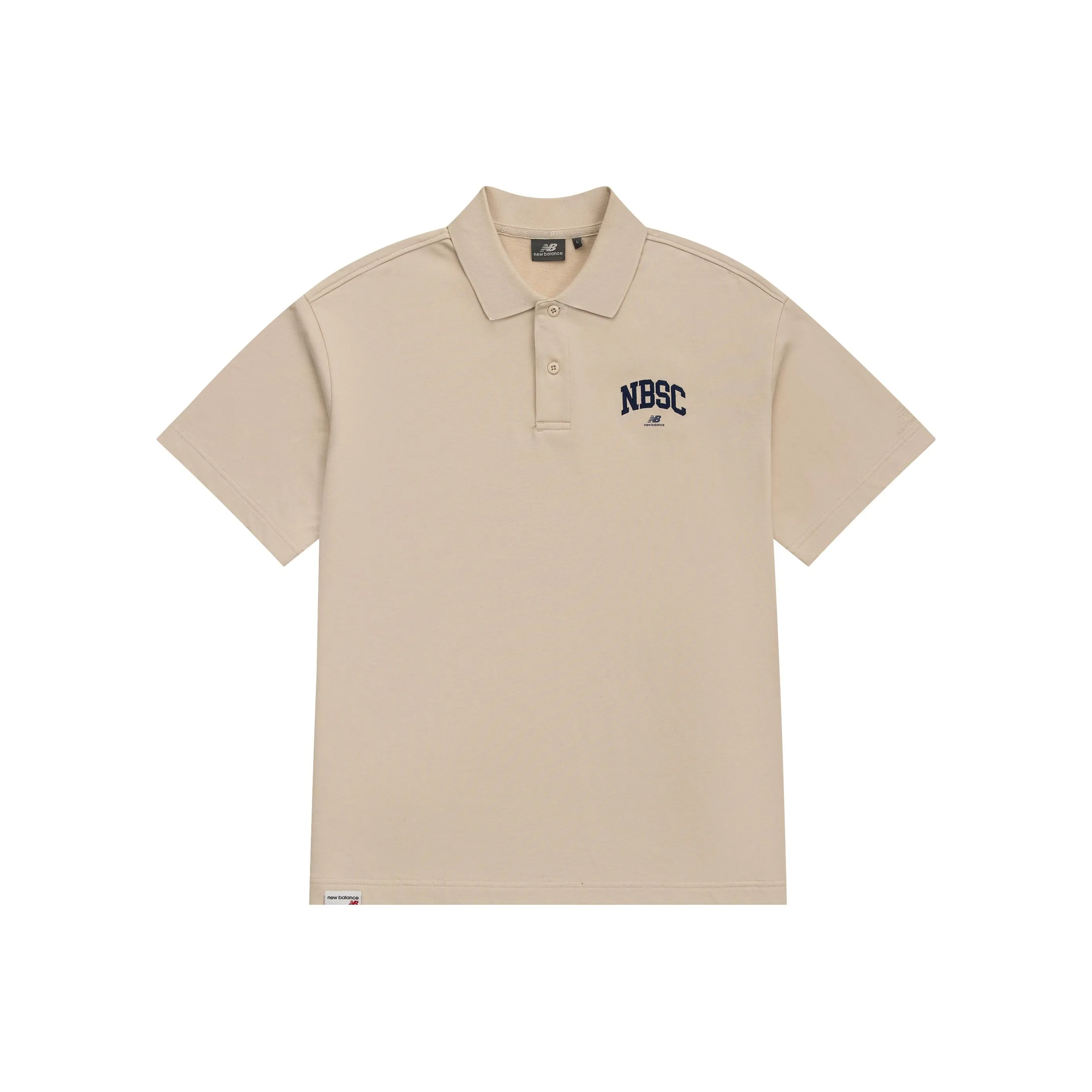 New Balance Polo Shirt Men's Khaki