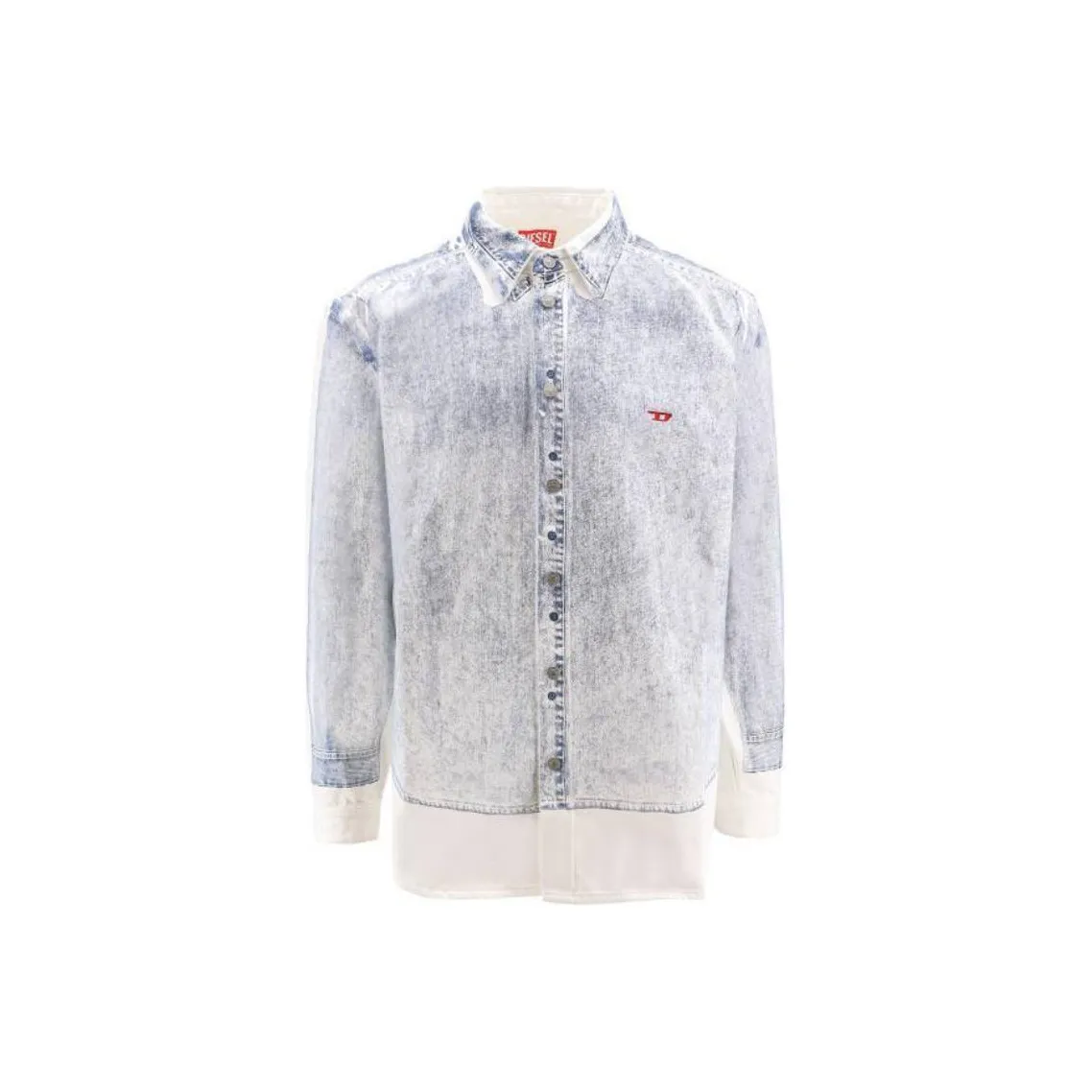 DIESEL Shirts Men's Light Blue