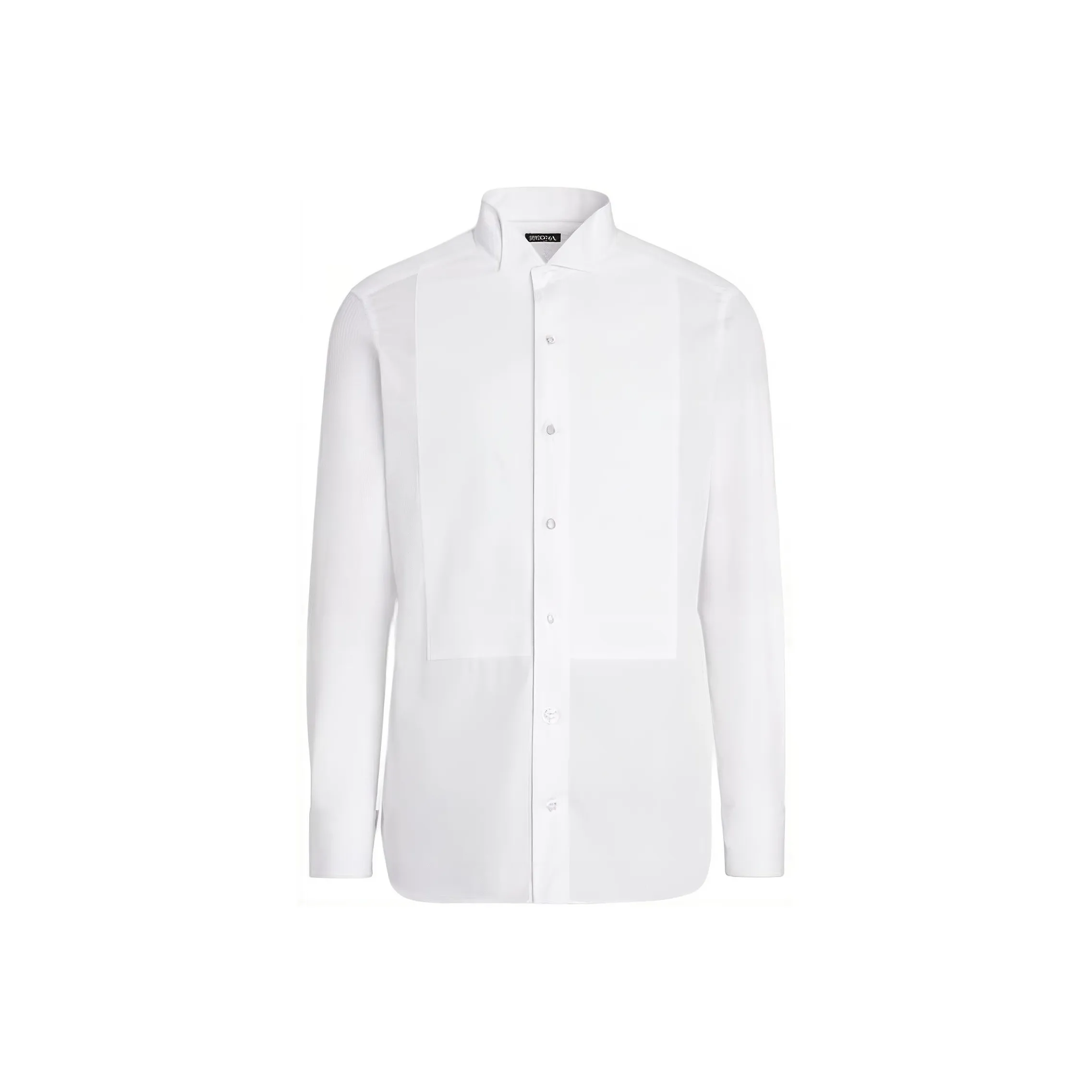 Zegna Long Sleeved Tuxedo Shirt