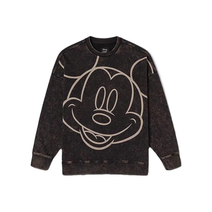 Vans X Disney Co brand Sweatshirts Unisex Black