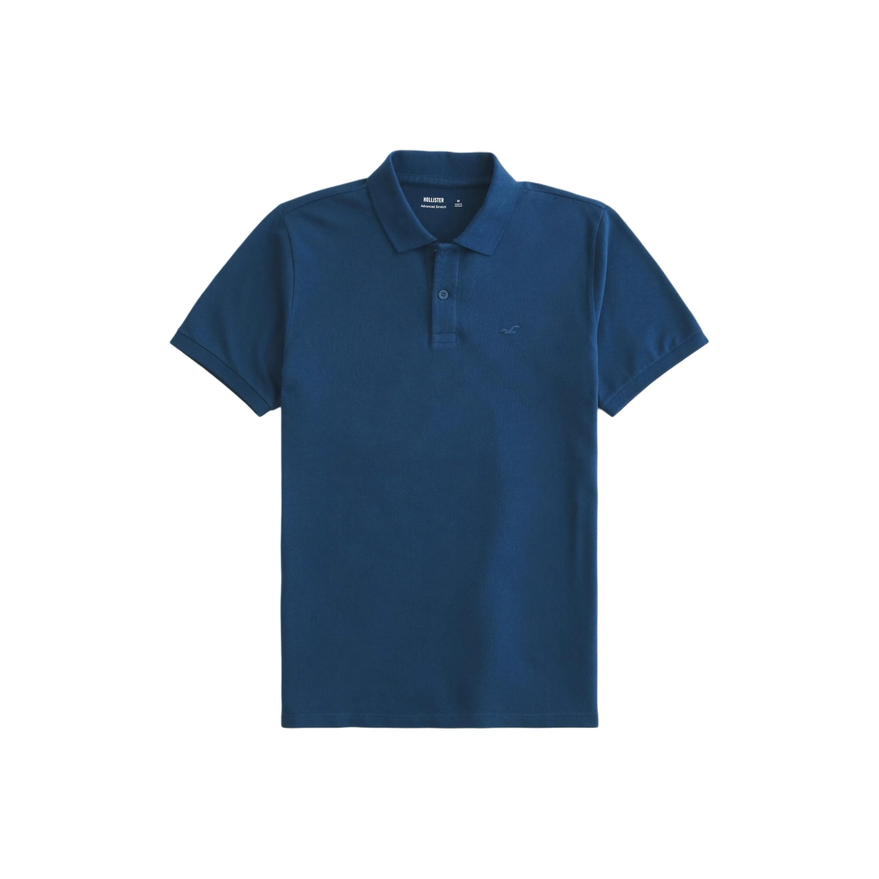 Hollister Polo Shirt Men's Marine Blue