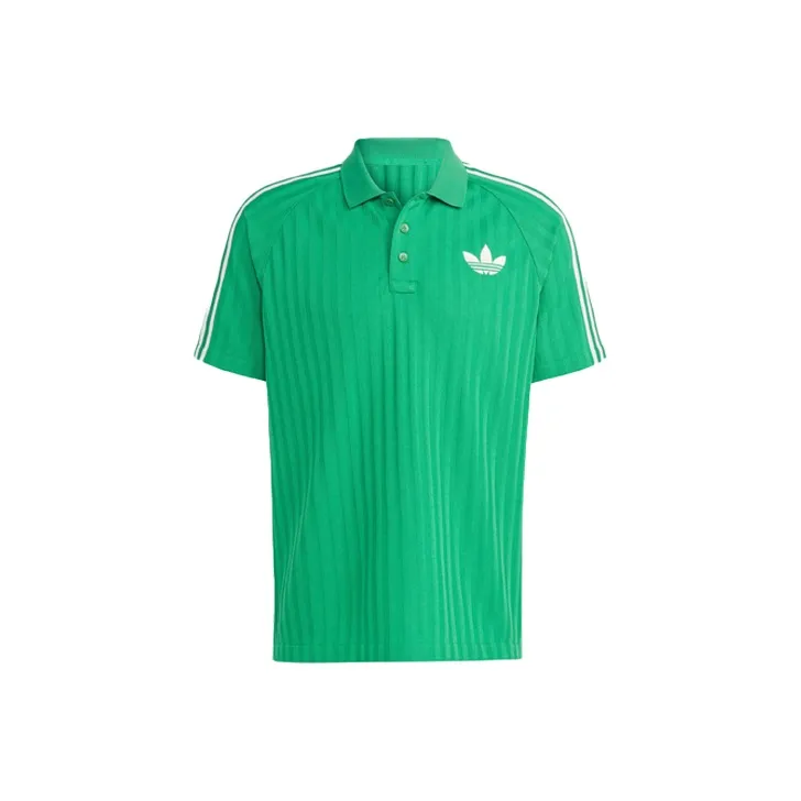 Adidas Originals SS23 Adicolor 70s Retro Series Polo Shirt Men's Green