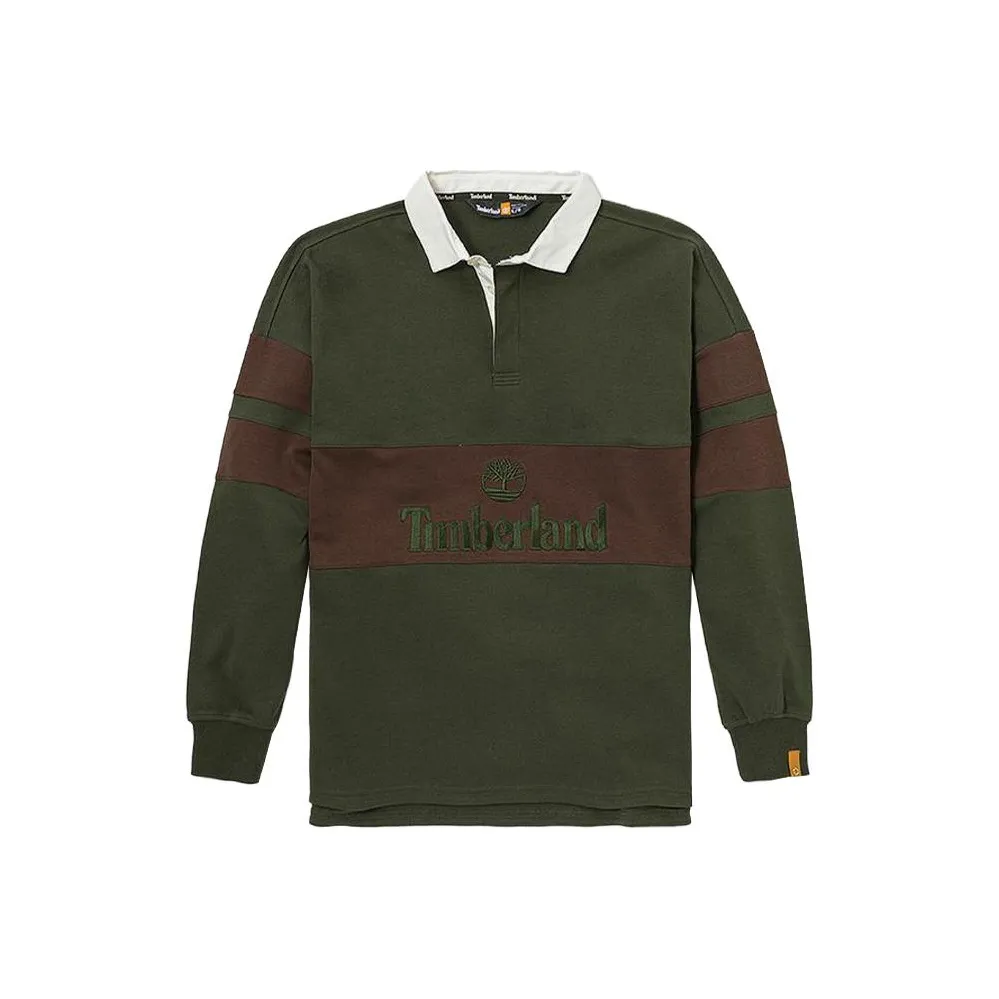 TIMBERLAND Дорожная сумка зеленого цвета унисекс поло