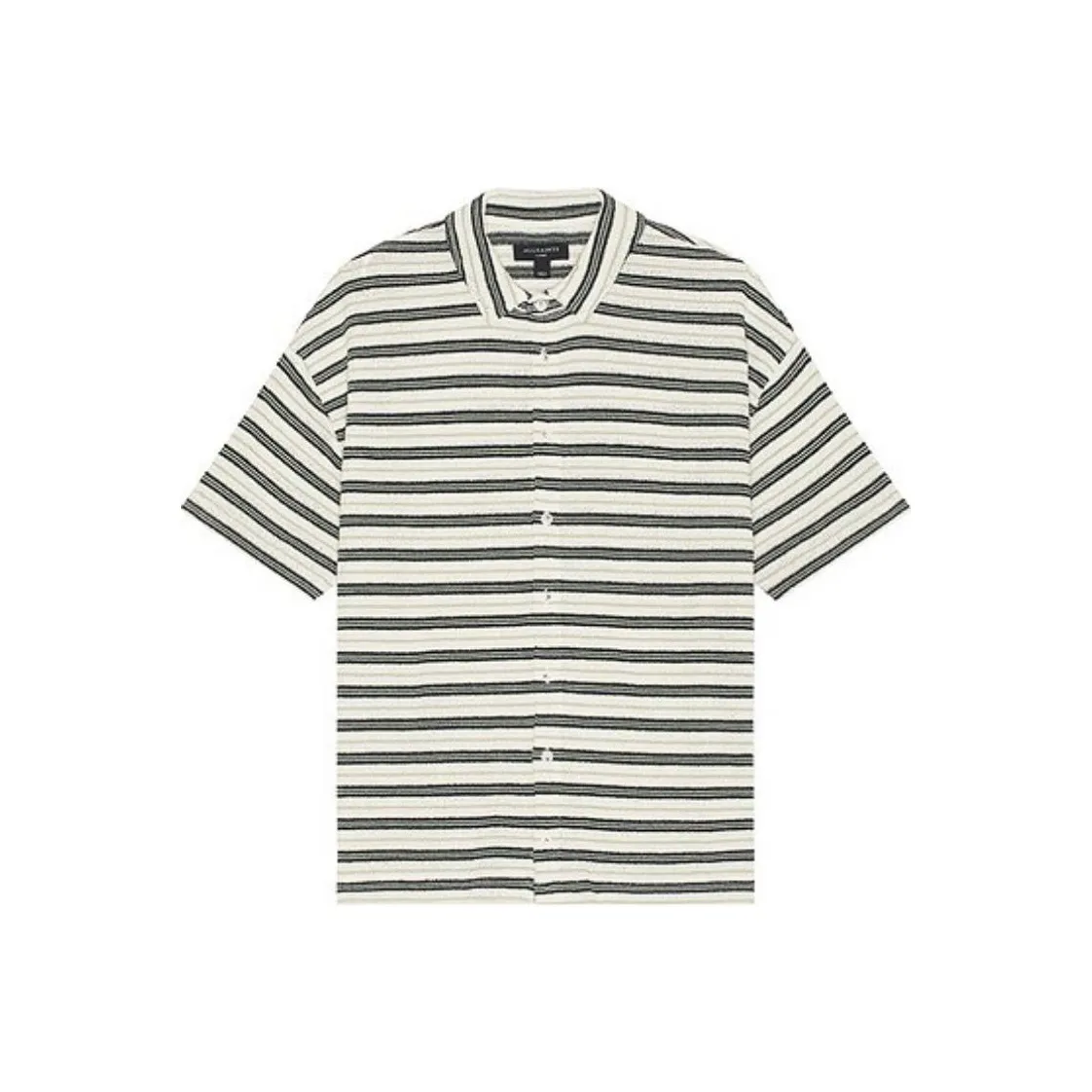 ALLSAINTS Striped Casual Button Up Shirt
