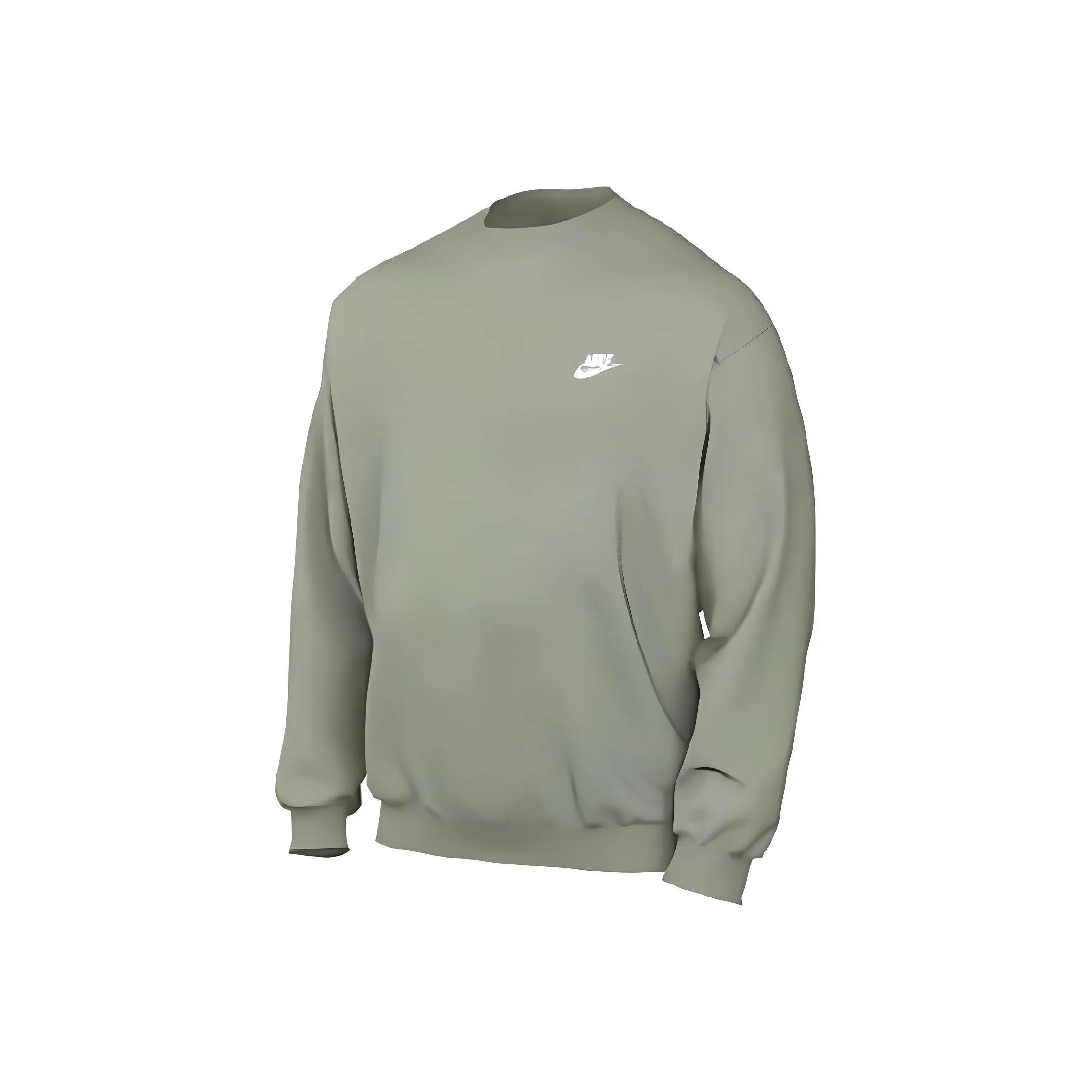 Nike Спортивный Lifestyle Коллекция NK Клуб FT OVERSIZED CREW SWEATSHIRT Мужской Светло-Зеленый