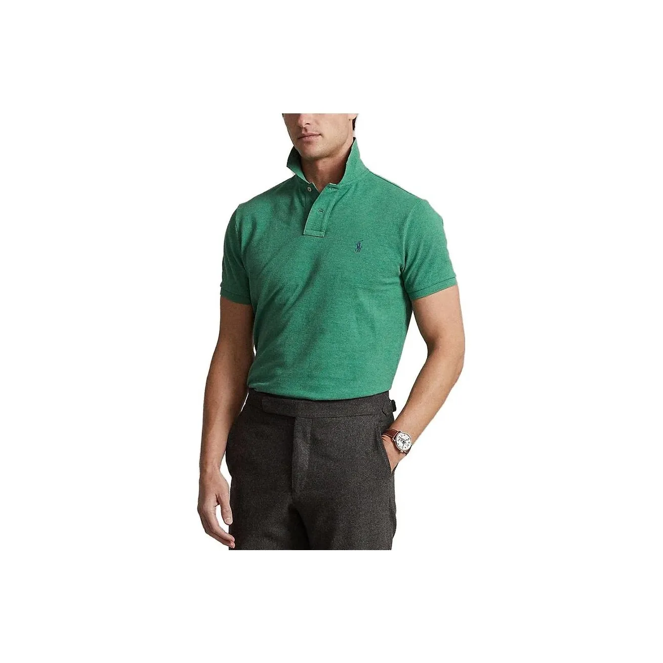 Polo Ralph Lauren SS23 Polo Мужской Светло-Зеленый