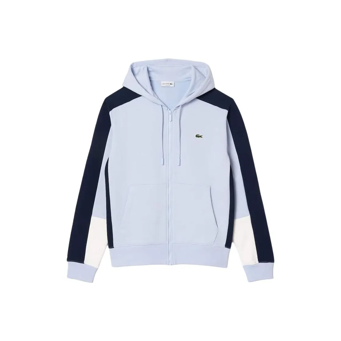 LACOSTE Sweatshirt Men's Light Blue/Marine Blue/White