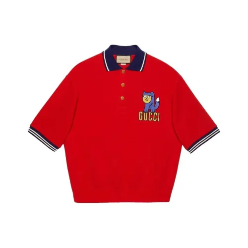 Gucci Красный Мужское Поло