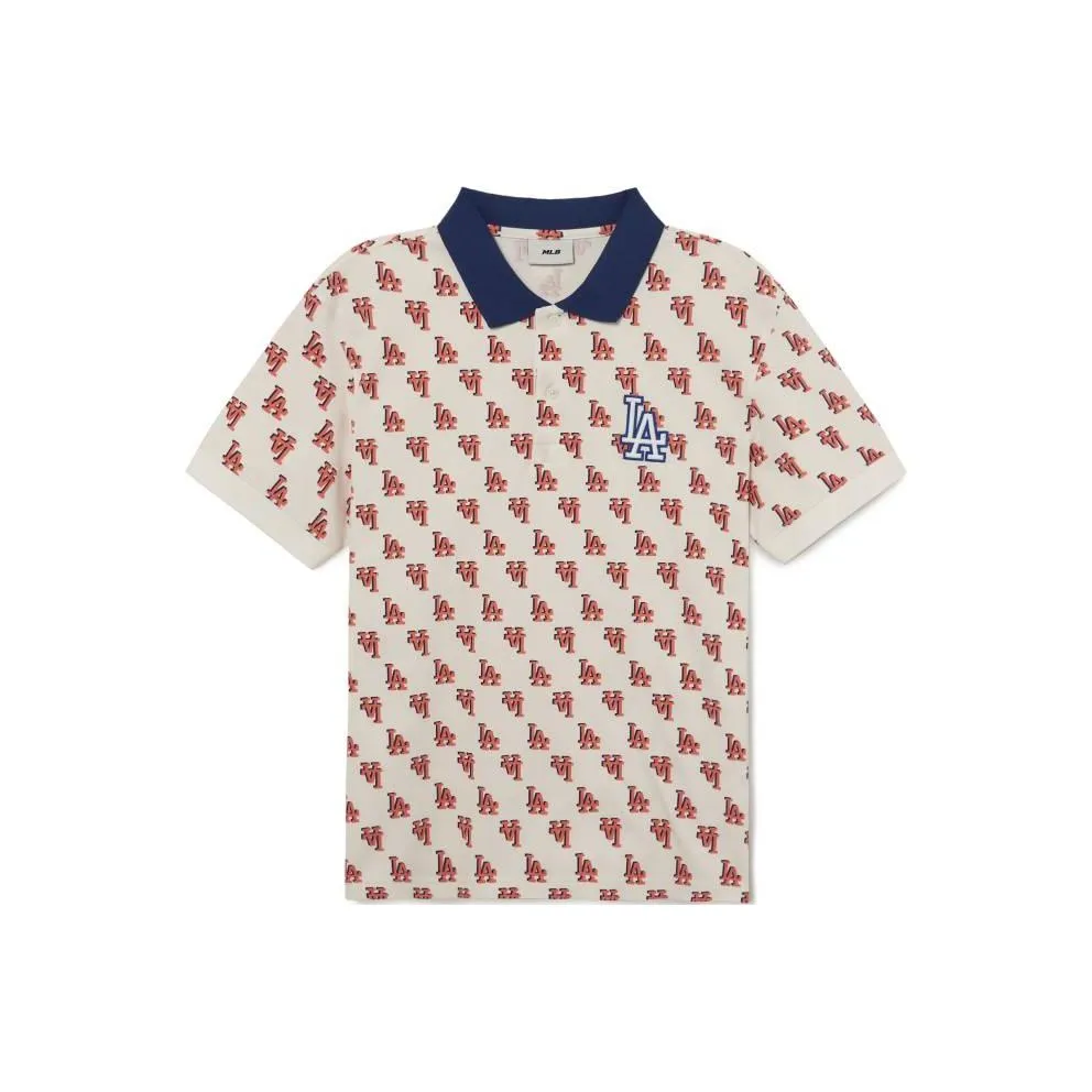 MLB Polo Shirts Unisex White