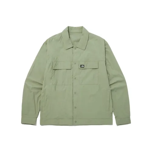 The North Face Травяной зеленый Мужские Рубашки