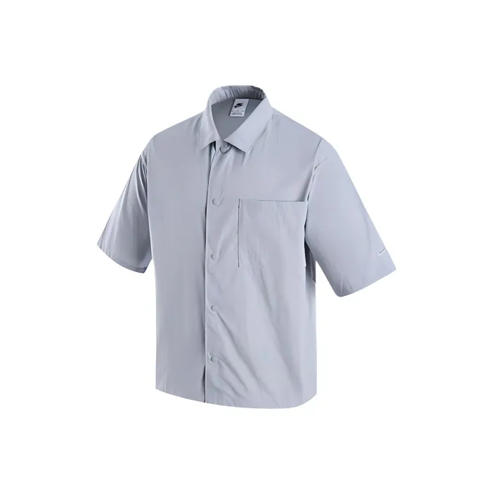 Nike SS24 Рубашка Мужская Волчий Серый