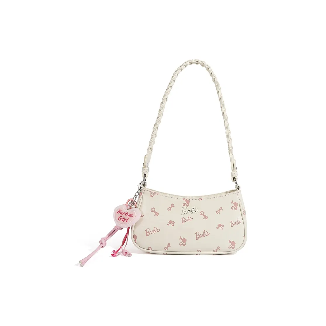 Barbie PU Shoulder Bag Regular Women's Pink