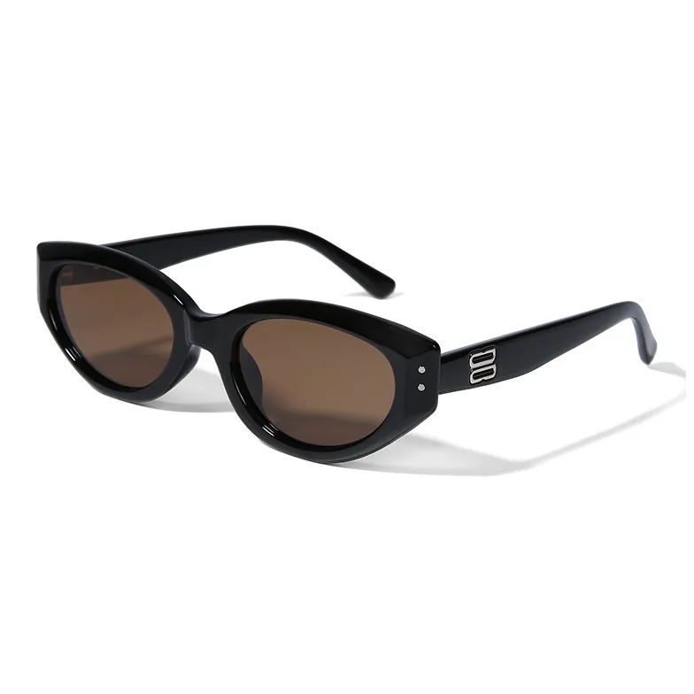 CACUSS Junior TR Памятный пластик OVAL SUNGLASSES Унисекс