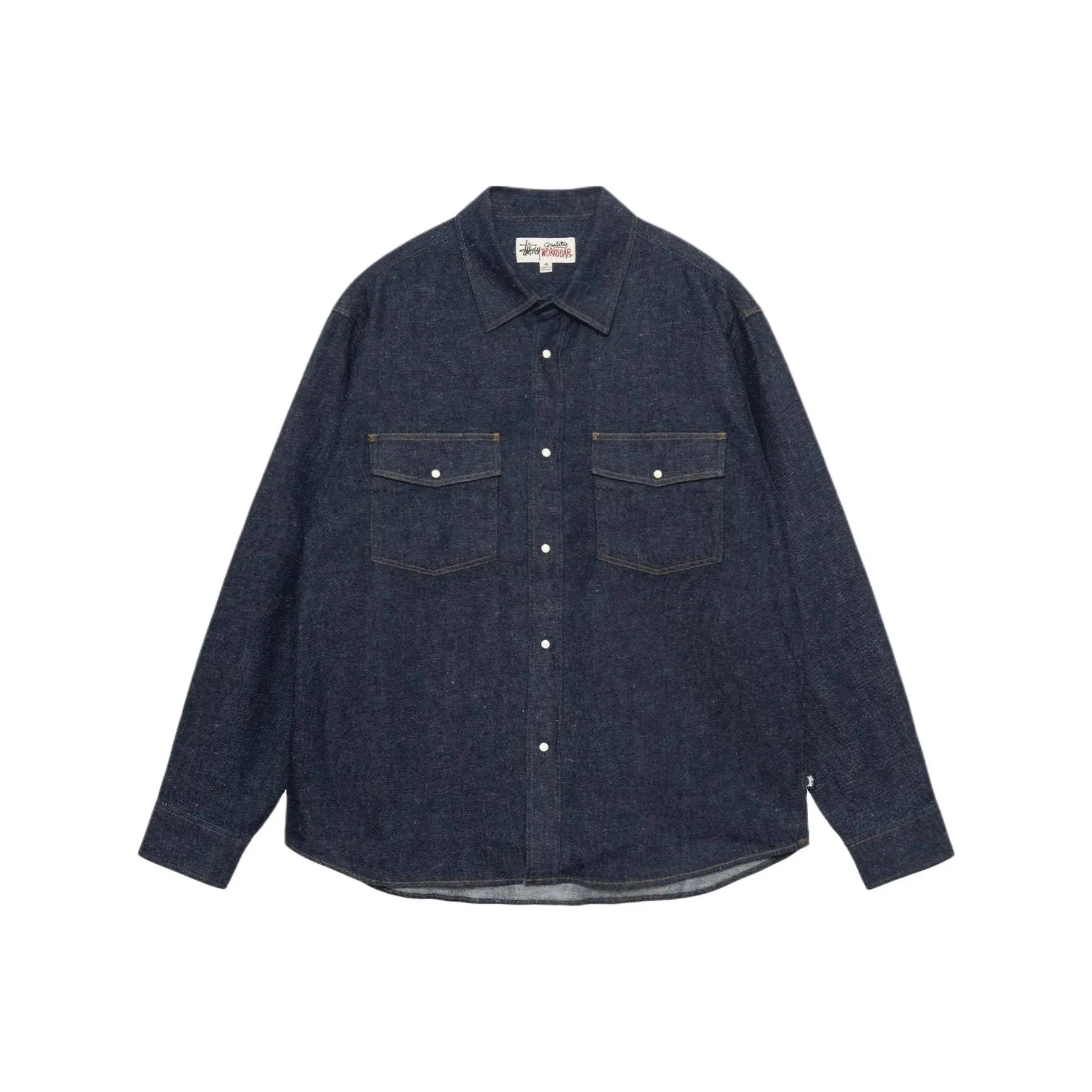 Stussy Boxy Western Denim Shirt