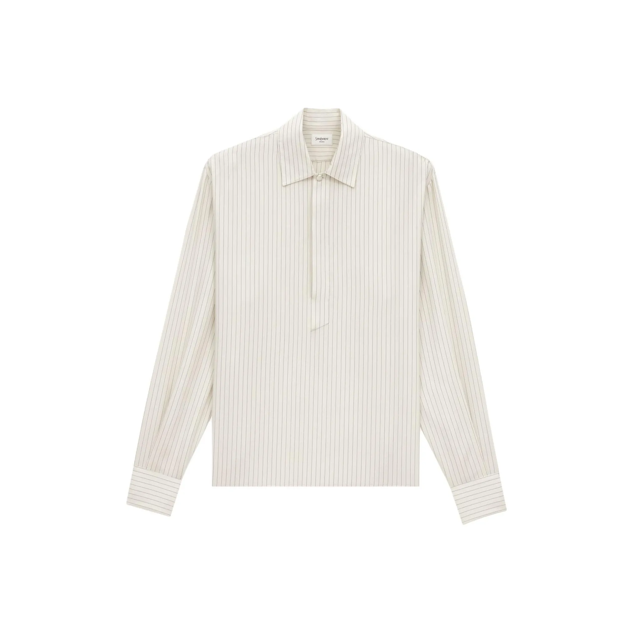 SAINT LAURENT Striped Tunic Shirt