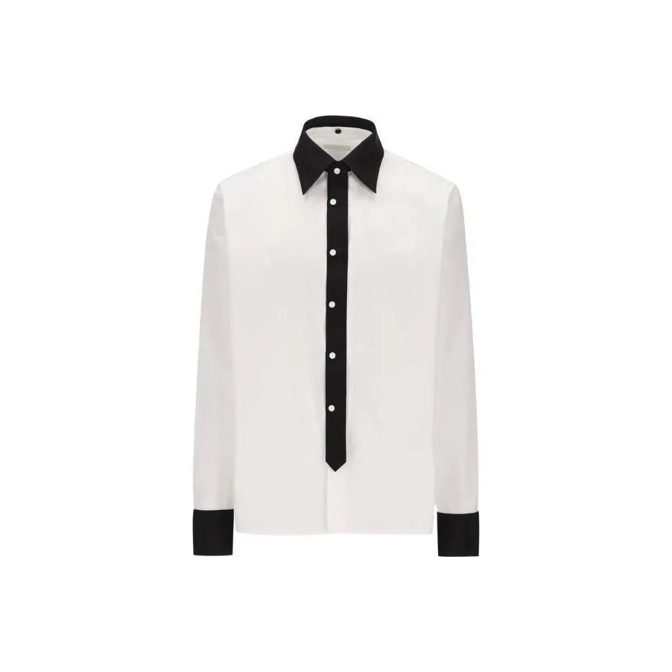 PRADA Button Down Straight Hem Shirt
