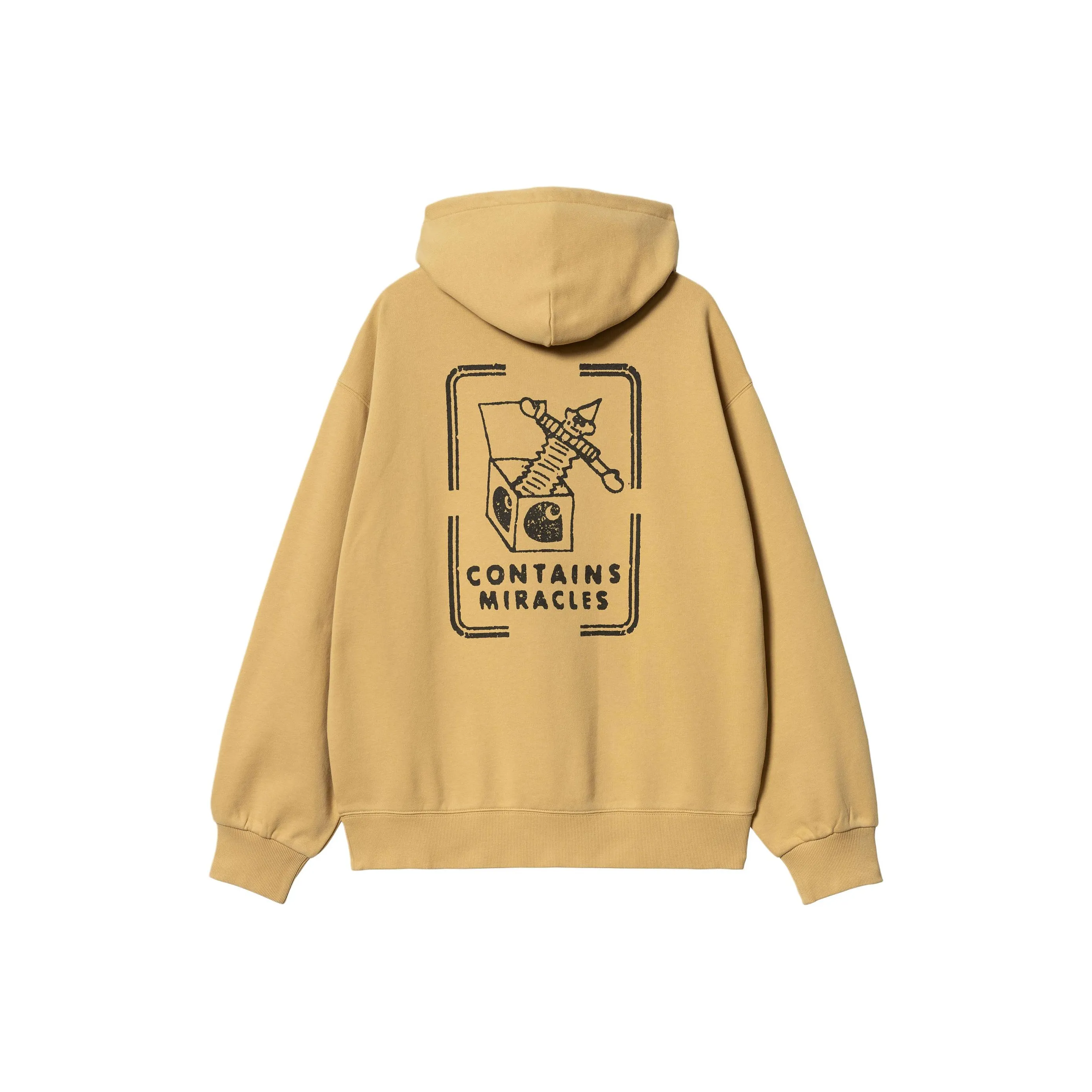 Carhartt WIP С капюшоном штамп свитшот унисекс хаки