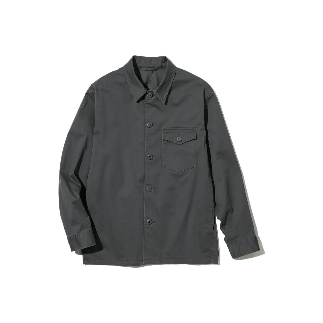 UNIQLO Темно-серые мужские рубашки