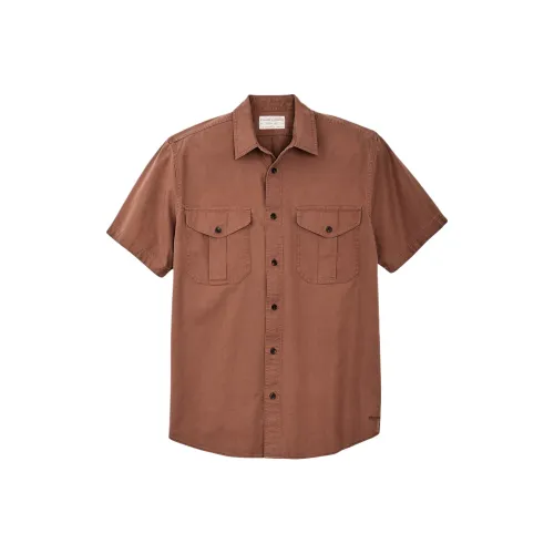 Filson Древесный коричневый Мужские Рубашки