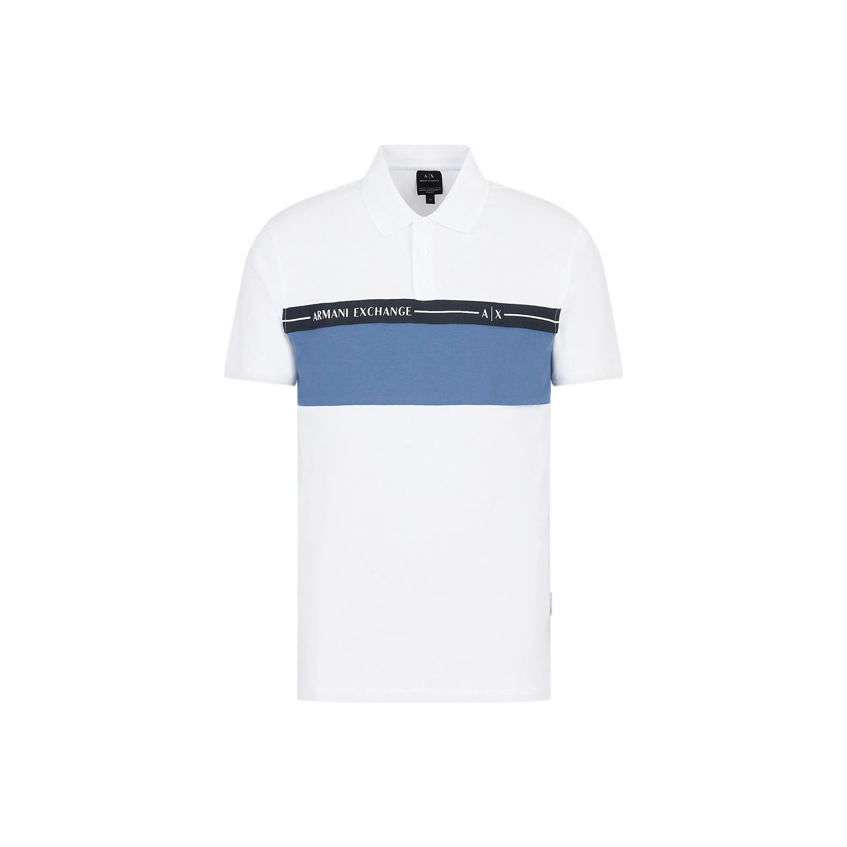 ARMANI EXCHANGE Polo Shirts Men's White