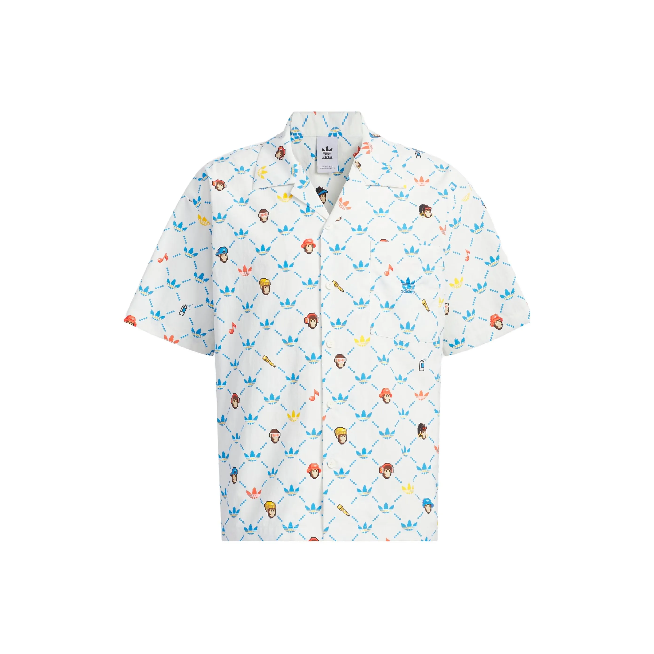 Adidas Originals Monkey Kingdom Shirts Men's Pink White