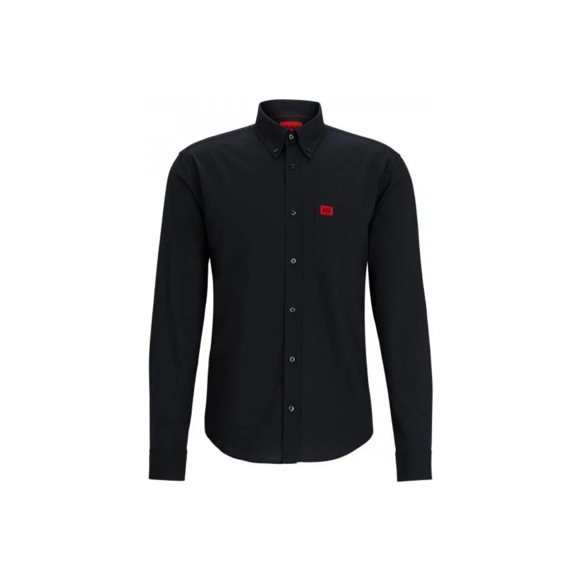 Hugo Logo appliqué Cotton Shirt