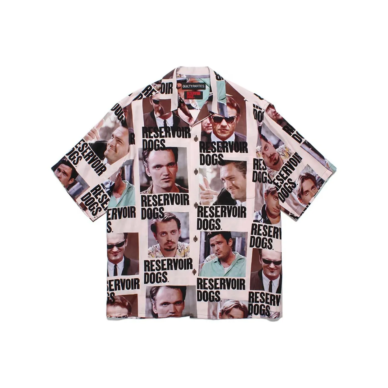 WACKO MARIA Совместное издание x Falling Water Dog Совместный модель SS24 Рубашка Унисекс Многоцветная