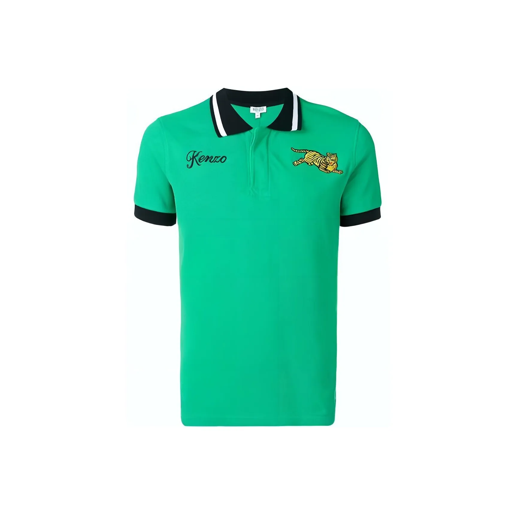 KENZO Polo Shirts Men's Green